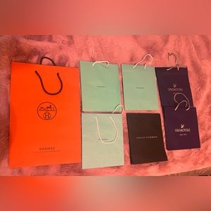 Branded shopping bags